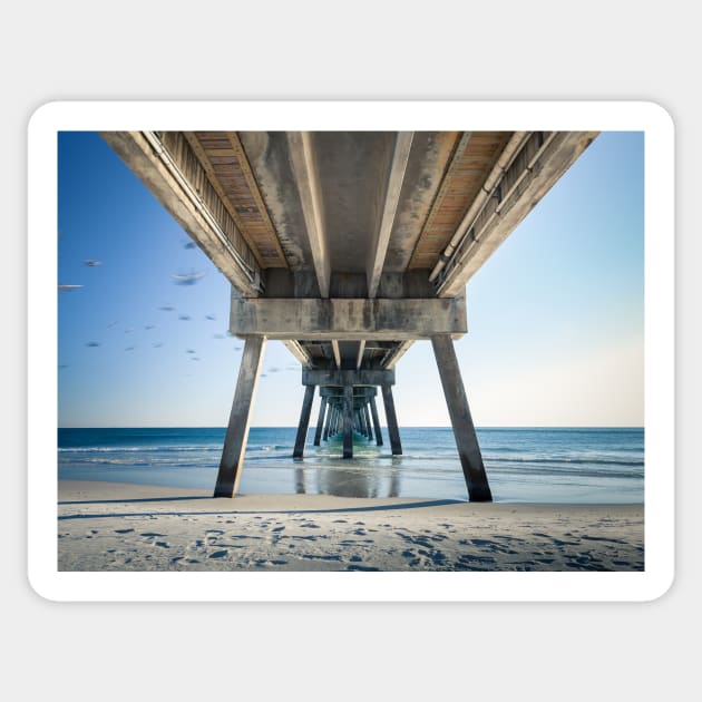 Okaloosa Fishing Pier Sticker by mcdonojj